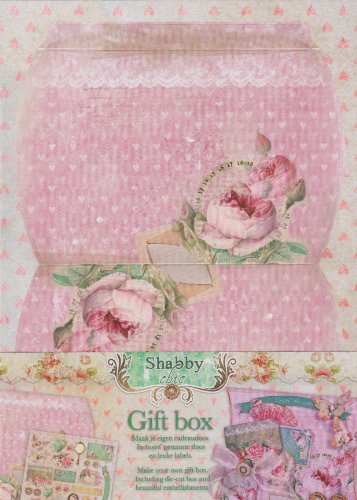 Efco Coffret cadeau personnalisable designpapier pour 1 boîte cadeau bleu/motifs fleurs code EAN B00KEVWN2S 