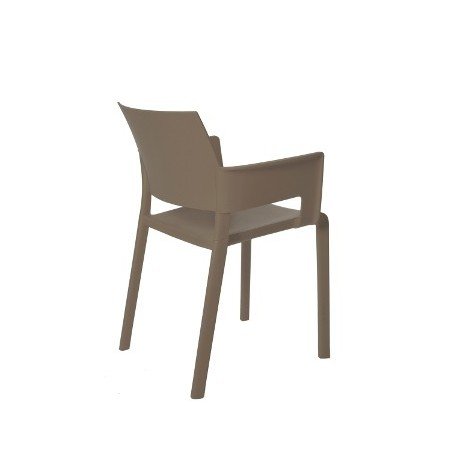 Fiona Chaise empilable avec bras sho1032002 - L...