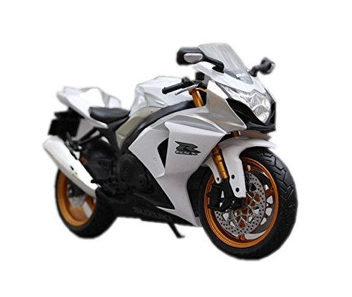 délicate motos / petite voiture, GSX-R1000 / blanc