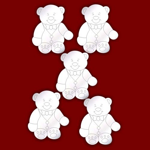 Décoration à suspendre Motif DADDY miroirs acry...