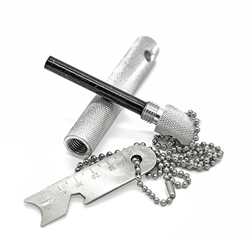 - pierre à feu en magnésium - règle/ouvre-boute...