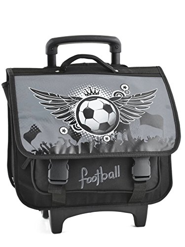 MiniPrix Cartable A Roulettes 2 Compartiments Football code EAN B00LLKTCIO 