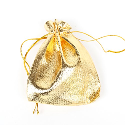 ILOVEDIY Lot de 100 Sachet Organza pochette sac...