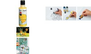 BURO-FR Marabu Window Color fun & fancy, 80 ml, contours noirs code EAN B00LWXWWWS 