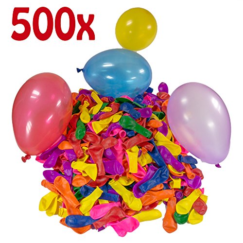 500 ballon d'eau, bombes à eau, coloré, facile ...