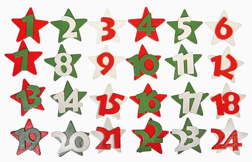 Chiffres de l?Avent VBS « Etoiles »