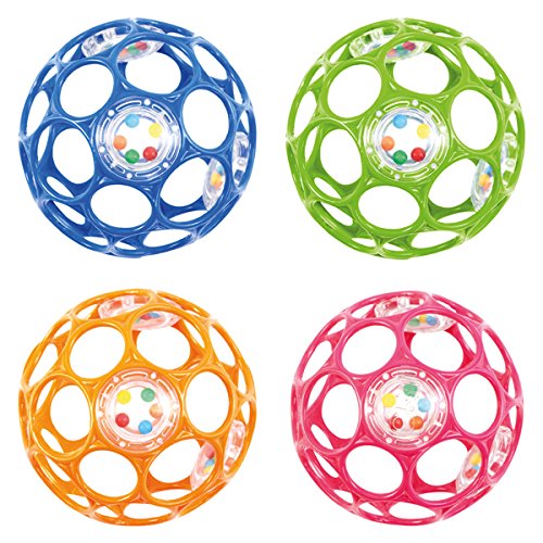 Oball Rattle/Hochet 10cm - Rhino Toys - déforma...