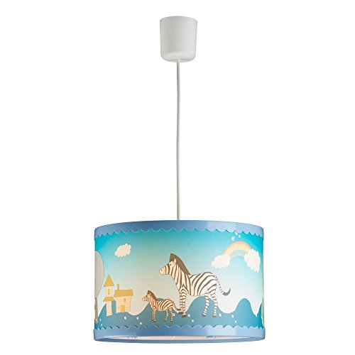 Jens Stolte Leuchten Suspension lampe chambre d'enfants éclairage luminaire lustre zèbre animaux 22071/01/JS code EAN B00NF1R496 