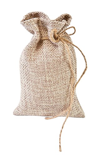 Sachets en jute VBS, 24 pièces