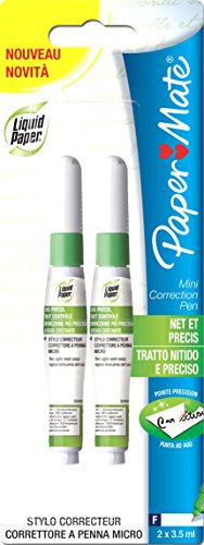 Paper Mate 3,5 ml Double pointe Mini Stylo Corr...