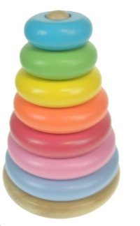 Jeu de la Tour à Empiler en Bois