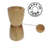 Bilboquet Double en Bois