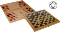 Jeu de Dames et Backgammon en Coffret