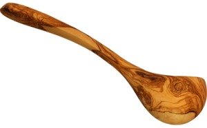 Louche à Sangria et Punch en Bois d'Olivier GM