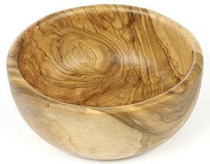 Bol en Bois d'Olivier Naturel