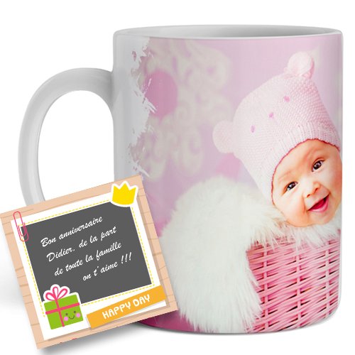 Mug, tasse personnalisé avec votre photo, image, logo - Cadeau original personnalisable B00OY4Y54A selfiewatch