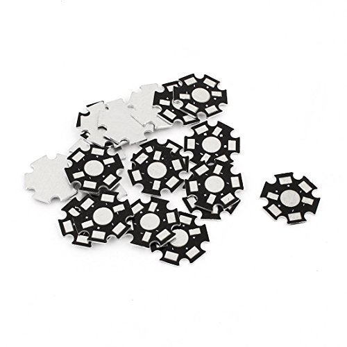 Lot de 20 étoiles 20 mm plaque ampoule led diss...