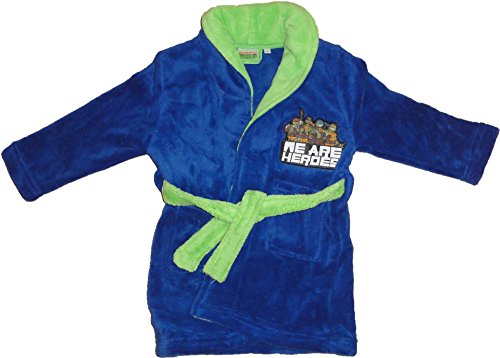 Teenage mutant ninja turtles bleu & peignoir gr...
