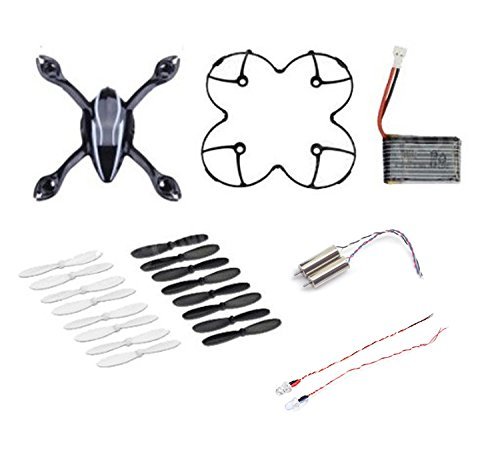Pour hubsan x4 h107l quadcopter rechange crash ...