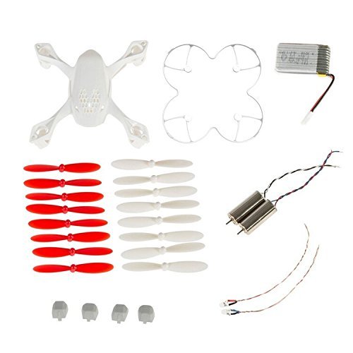 Pour hubsan x4 h107d quadcopter rouge / blanc p...