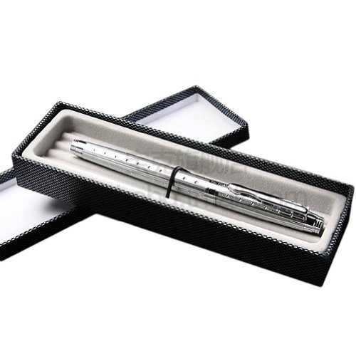 Luxe Argent Barrel encre gel Roller Ball Stylos...