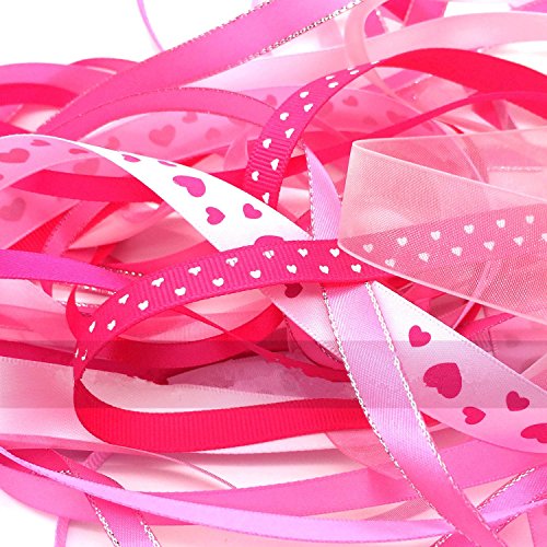 Ruban en satin pour artisanat diy cadeau lot de...