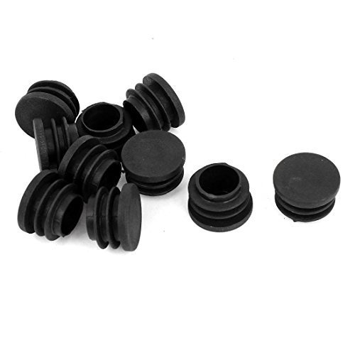Lot de 10-Noir-Diamètre: 22 mm bouchon d'obtura...