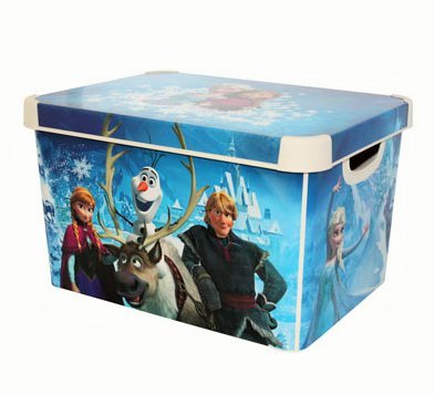 Boîte de rangement pour enfant motif la reine d...