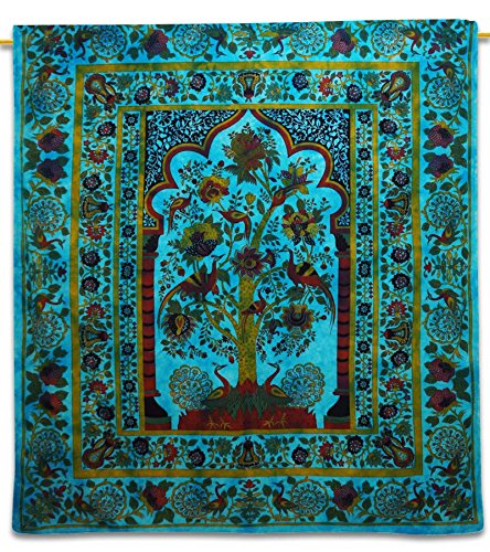 Arbre de décoration de pendaison vie coton tapi...