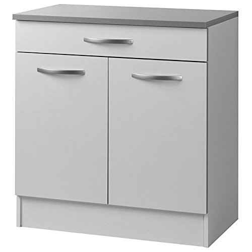 - meuble bas 2 portes 1 tiroir 80cm 