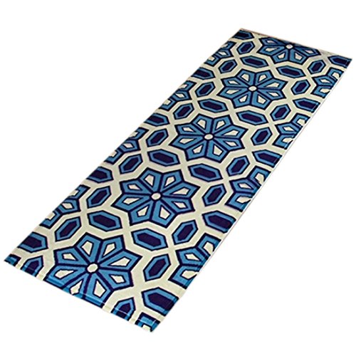 ²-Neige créative-Paillasson Home Tapis Anti-dérapant pour cuisine/chambre Capet 45 x 120 cm B00U3NT0YG Blancho