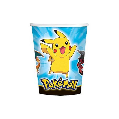Pikachu and friends 9 oz cups [8 per pack]
