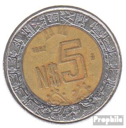 Mexique km-no. : 552 1992 très déjà Bimetall 19...
