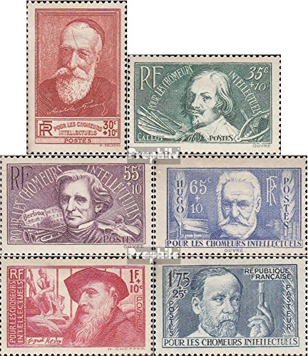 France 416-421 (complète.Edition.) 1938 Geistes...