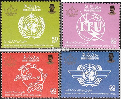 Brunei 335-338 (complète.Edition.) 1986 Interna...