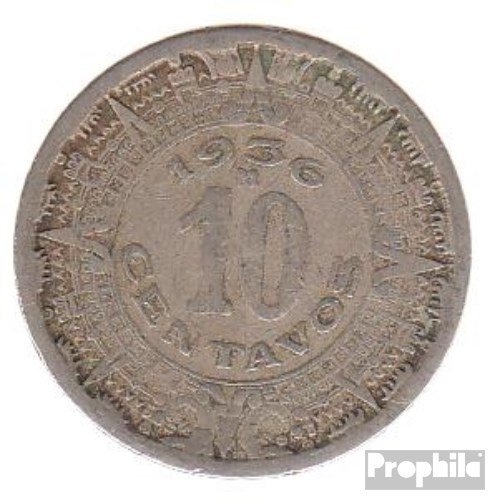Prophila Collection Mexique km-no. : 432 1946 très déjà cuivre-Nickel 1946 10 Centavos Adler (Coins pour les collectionneurs) code EAN B00UTA4ZRK 