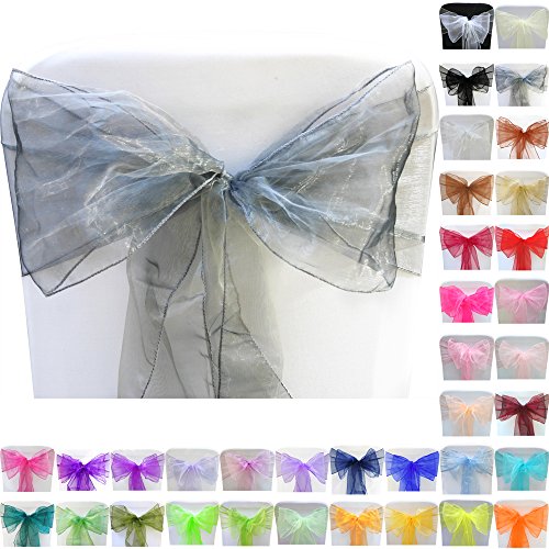 TtS lot de 10 Organza Noeud Chaise Organza écha...