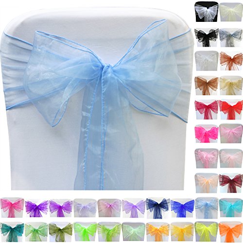 TtS lot de 10 Organza Noeud Chaise Organza écha...