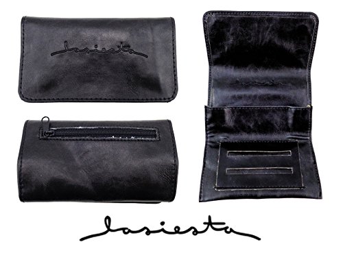 Blague à tabac - Lasiesta - Carnet double - Noir