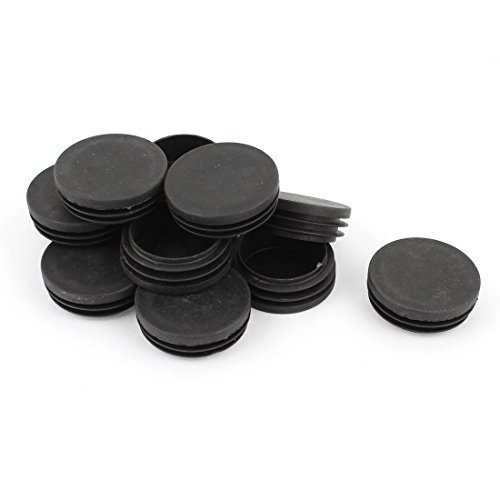 Capuchon bouchon de Tube rond pour 50 mm Noir L...