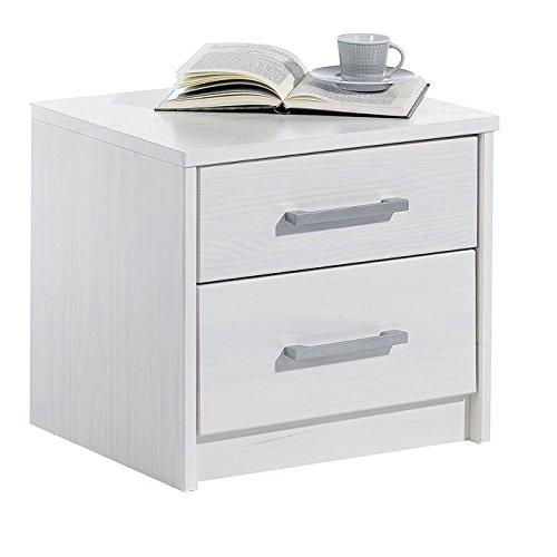 Table de chevet table de nuit TESSA 2 tiroirs p...