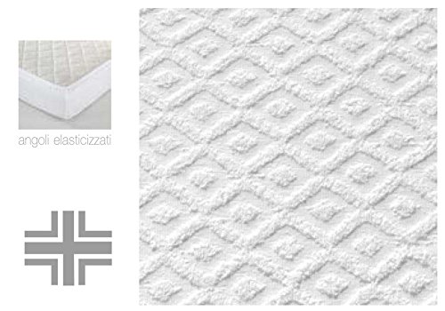 Housse de matelas Sanity éponge jacquard avec a...