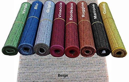 Tapis de cuisine MELANGE largeur 53 cm. - BEIGE...