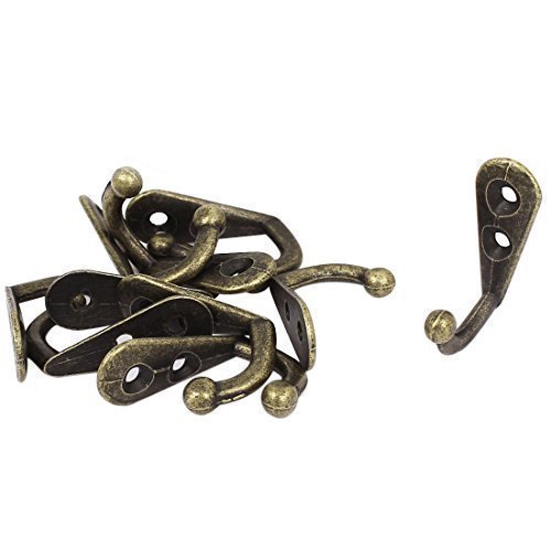 Style Vintage ton Bronze mural Crochet Cintre L...