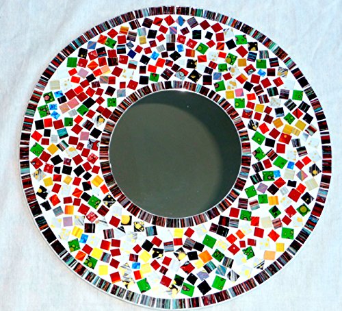 Miroir mural décoratif mosaïque einlegearbeit à...