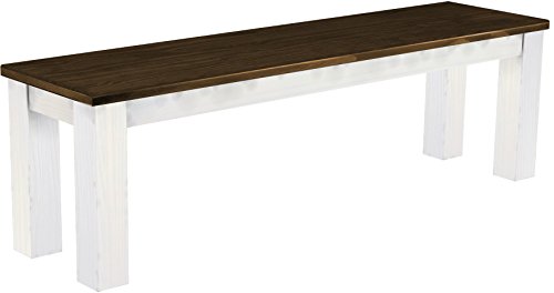 Banc de salle à manger en pin parasol massif hu...