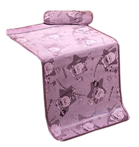 Bébé Tapis de Paille Naturel de couchage Violet
