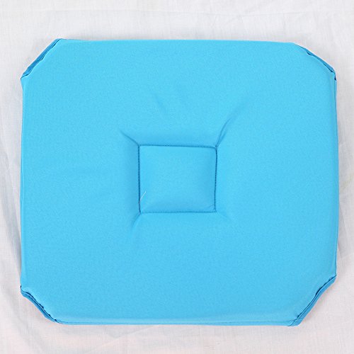 Galette de chaise imperméable avec rabats, 40x4...