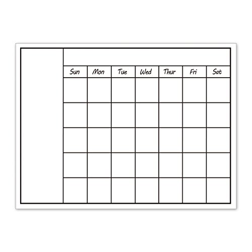 Planning mensuel sous forme d’ardoise autocolla...