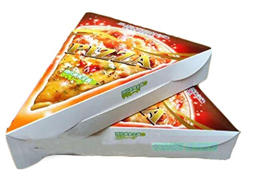Mini White Carton Pizza Box, Ensemble de 10